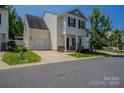 Charming two-story home with attached garage, complemented by a well-maintained lawn at 8226 Gabon Ct, Charlotte, NC 28215