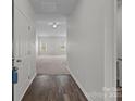 Welcoming foyer with hardwood floors leading to a bright living space with ample natural light at 5314 Upton Pl, Charlotte, NC 28215