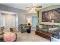 Open-concept living room offers ample space for relaxation and entertaining at 1209 Danielle Downs Se Ct, Concord, NC 28025
