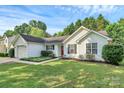 Cozy home with green lawn, tidy landscaping and white siding in a neighborhood setting at 1922 Decatur Ct, Charlotte, NC 28213