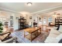 Spacious living room with hardwood floors flowing seamlessly into other areas of the home at 1175 18Th Ne Ave, Hickory, NC 28601
