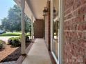 Covered porch with brick columns and brick walls at 228 31St Avenue Ne Ct, Hickory, NC 28601
