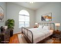 Serene bedroom with natural light, a large window, and classic furnishings at 11021 Travis Gulch Dr, Charlotte, NC 28277