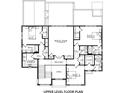 Upper level floor plan displays suites, bonus room and balcony layout at 1321 Ferncliff Rd, Charlotte, NC 28211