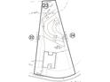 Detailed lot plan showcasing the property's dimensions, boundaries, setbacks, and building footprint at 3315 Meadow Wood Ct, Maiden, NC 28650