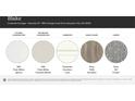 Image displays interior selections for kitchen and bath countertops, cabinetry, flooring, and carpet at 1554 Cottage Creek Dr, Bessemer City, NC 28016