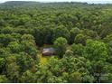 Secluded home nestled within a dense forest, offering privacy and tranquility in a lush, natural setting at 2831 Puetts Chapel Rd, Bessemer City, NC 28016