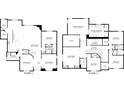 Detailed floor plan showcasing the layout of the home's two stories and room dimensions at 11313 Limehurst Pl, Charlotte, NC 28278