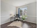 Bright office space with natural light and modern desk at 11332 Anna Rose Rd, Charlotte, NC 28273