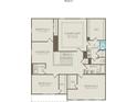 Second floor plan featuring a Primary suite, three additional bedrooms, a gameroom, and a laundry room at 12235 Colton View Ln # 386, Charlotte, NC 28278