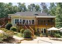 Spacious backyard featuring a two-level deck, perfect for outdoor dining and entertainment at 6184 Chandler Rd, Clover, SC 29710