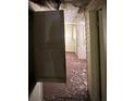 Hallway with views to other rooms, showing signs of neglect and repair at 0 Woodleaf Rd, Salisbury, NC 28147