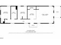 Detailed floor plan showcasing the layout of the home with dimensions of rooms and total living area at 379 Sharpe St, Mooresville, NC 28115