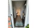 Inviting foyer with hardwood floors and an open view into the spacious living areas at 410 Apex Cir, Shelby, NC 28152