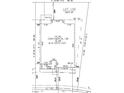Layout of property including patio, porch and the plan for a Continental-38 slab at 1532 Gossage Nw Ln, Concord, NC 28027