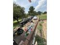 View of the property driveway with some items at 2056 Evergreen Dr, Newton, NC 28658