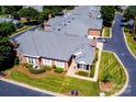 Overhead view of the property, highlighting the brick exterior and community layout at 8538 Highland Glen Dr, Charlotte, NC 28269