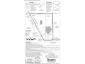 Detailed site plan showcasing property boundaries, building footprint, setbacks, and utility locations for the property at 917 Tennyson Dr, Charlotte, NC 28208