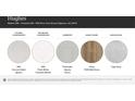 Selection of kitchen and bathroom countertop options, cabinet style and color, hardwood flooring, and backsplash tile at 1539 River Cane St, Edgemoor, SC 29712