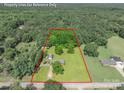 Land parcel shown in aerial view with included property line; reference only at 1145 Craigbrow Cir, Chester, SC 29706