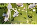 Aerial view of the property showcasing its lot size, landscaping, and surrounding neighborhood at 139 Hardwick Dr, Mooresville, NC 28115