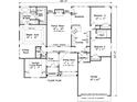 Detailed floor plan showcases a spacious layout with a Primary suite, Gathering room, and kitchen at 200 Mark Ryan Ln # 1, Dallas, NC 28034