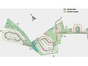 Detailed community map showcasing lot locations, mailbox kiosks, and a butterfly garden at 1479 Hubert Graham Way, Tega Cay, SC 29708
