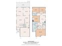Detailed floorplan showcasing layout of both floors, including room dimensions at 6803 Ware Rd, Charlotte, NC 28212