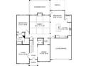 Layout showcasing the first floor of the home, including a Gathering room, kitchen, and dining area at 324 Coronado Ave, Matthews, NC 28104