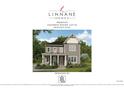 Davidson Woods, Lot 24 Huntley Plan rendering of a charming two-story home featuring gray siding and a welcoming front porch at 19036 Newburg Hill Rd, Davidson, NC 28036