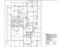 Detailed floor plan showing the layout of the main level, including the great room, bedrooms, and garage at 21027 Molly Harper Dr, Cornelius, NC 28031