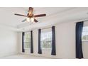 Bright bedroom with large windows, elegant trim, and plenty of natural light at 3043 Streamlet Way, Monroe, NC 28110