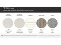 Interior design options featuring MSI Carrara Delphi Quartz, MSI Polar White Venetian Marble, and Shaw Sea Glass hardwood flooring at 136 Dorian Pl, Troutman, NC 28166