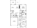 Detailed floor plan of the home, showcasing the layout of the rooms at 916 Exeter Dr, Sherrills Ford, NC 28673