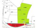 Map showing property lines and location with deeded access highlighted in yellow at 1700 Old Spencer Mountain Rd, Dallas, NC 28034