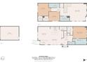 Detailed floor plan showcasing layout with bedrooms, kitchen, living spaces, and garage at 5337 Orchid Bloom Dr, Indian Land, SC 29707