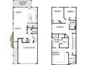 Two-story floor plan features a kitchen, Gathering room, bedrooms, and retreat area at 164 Quartz Hill Way, Waxhaw, NC 28173