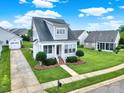Well-manicured lawn and exterior of the lovely home at 25391 Seagull Dr, Lancaster, SC 29720