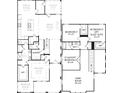 Detailed floor plan displaying the layout of a home with a primary suite and game room at 4037 Grommet Ct, Matthews, NC 28105