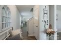 Inviting entryway with decor, leading to the staircase at 1736 Rhynes Trl, Rock Hill, SC 29732