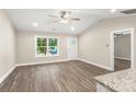 Open-concept space with hardwood floors and ample natural light at 1234 Goodnight Ln, Kannapolis, NC 28081