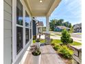 Charming outdoor space with a view of the neighborhood at 1120 Idyllic Ln, Waxhaw, NC 28173