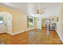 Cozy living room featuring hardwood floors, and a classic rocking chair at 4555 Us 601 Hwy, Salisbury, NC 28147
