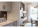 Bright dining room with stylish decor, view to the kitchen, and modern accents at 2195 Millennium Dr # 20, Lancaster, SC 29720