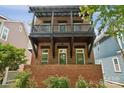 Stunning brick exterior featuring a charming balcony and well-maintained landscaping at 739 Terrace Park, Rock Hill, SC 29730