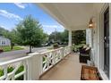 Inviting front porch with comfortable seating and neighborhood views, perfect for relaxing outdoors at 2015 Lombardy Cir, Charlotte, NC 28203