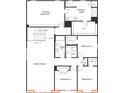 Upstairs floor plan with a primary bedroom, three additional bedrooms, two bathrooms, and a game room at 3001 Cunningham Farm Dr, Indian Trail, NC 28079