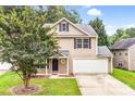 Charming two-story home with well-manicured lawn, integrated garage, and traditional design at 4412 Trillium Fields Dr, Charlotte, NC 28269