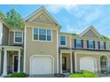 Well-maintained townhome with a one car garage and attractive curb appeal at 14755 Lions Paw St, Charlotte, NC 28273