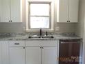 Bright kitchen featuring stainless steel appliances, and white cabinets at 2116 Upson Dr, Lancaster, SC 29720